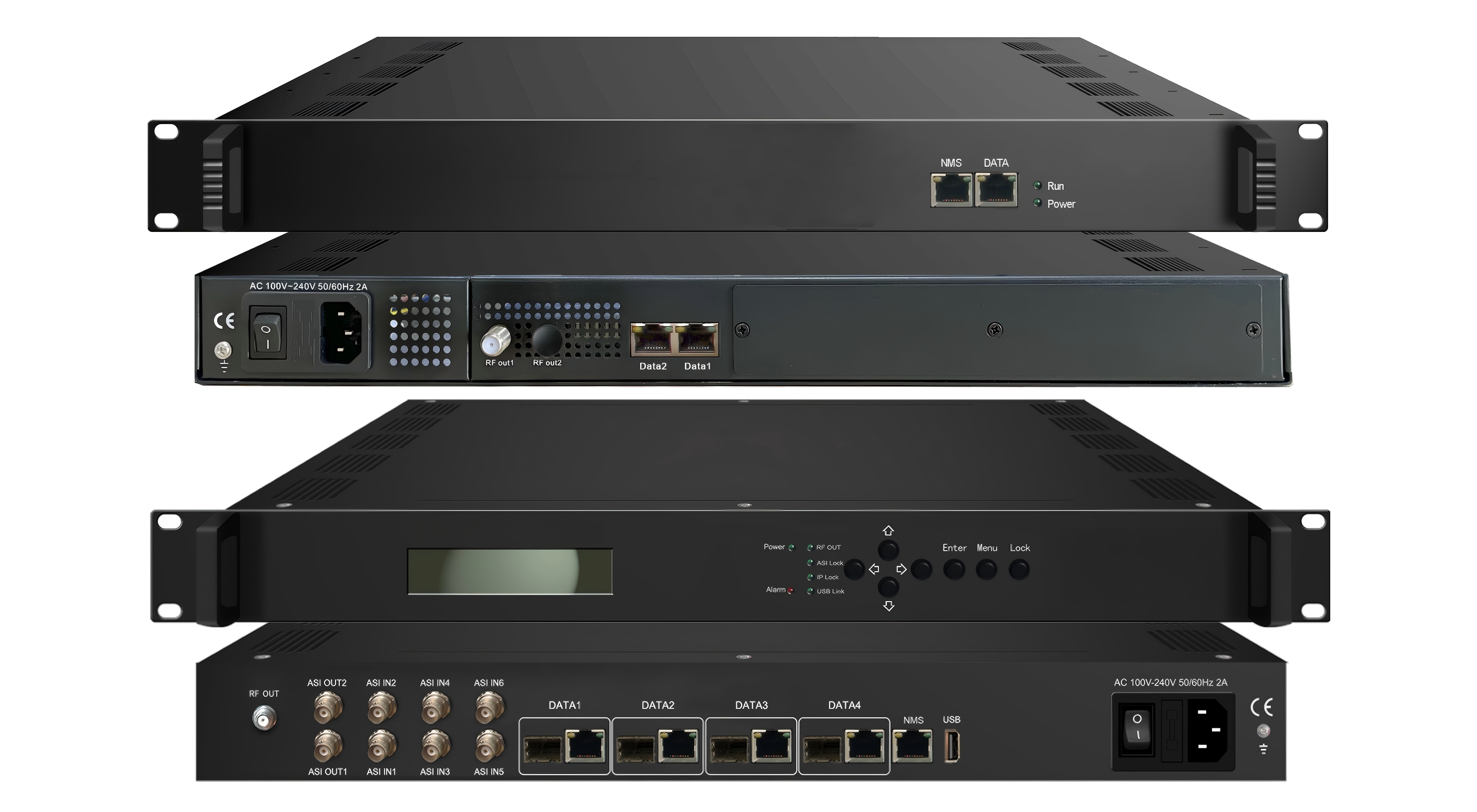 FU4417I 8in1/16in1 ISDBT Modulator